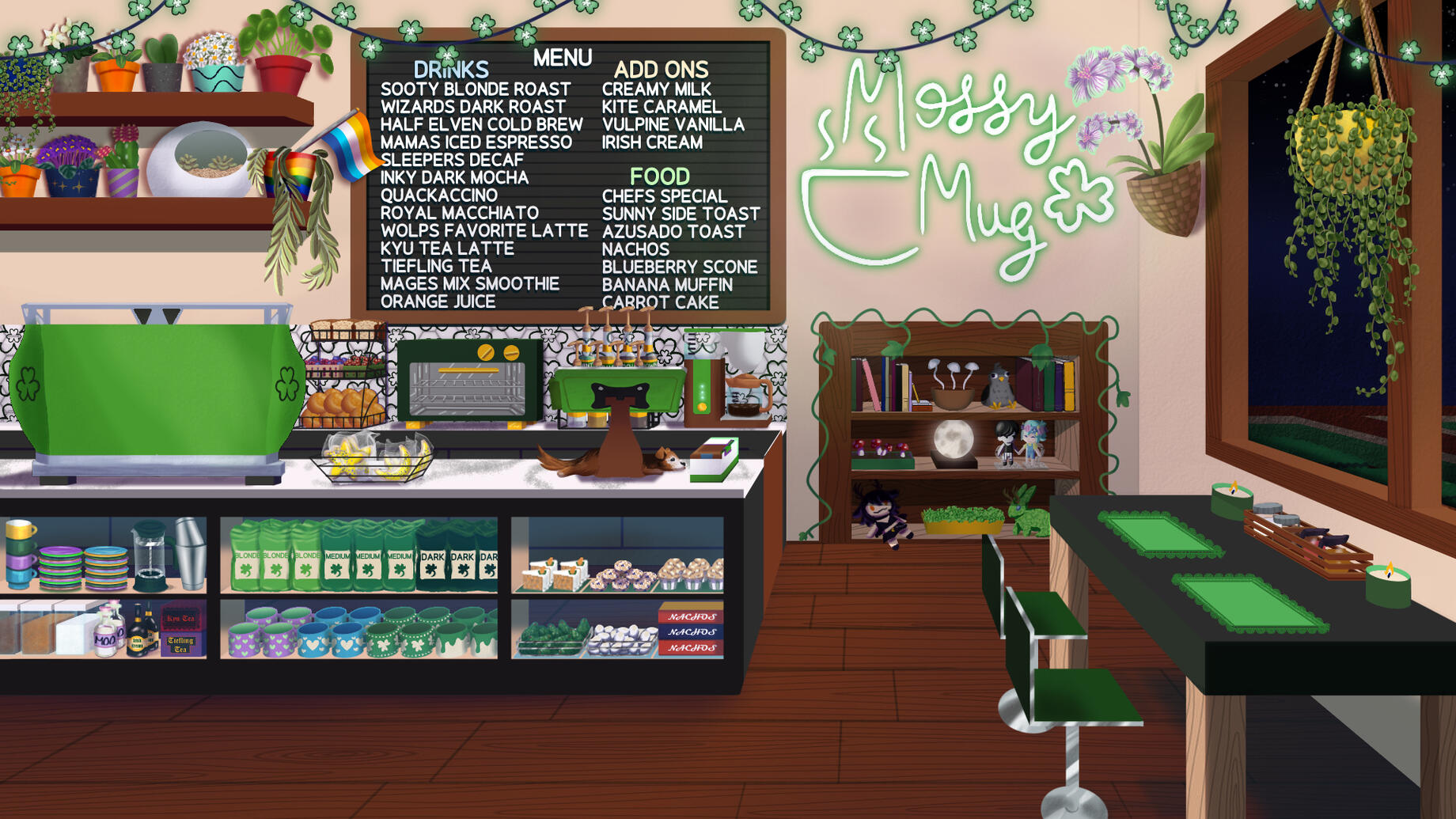 Mossy Mug Background (AleidaLive)