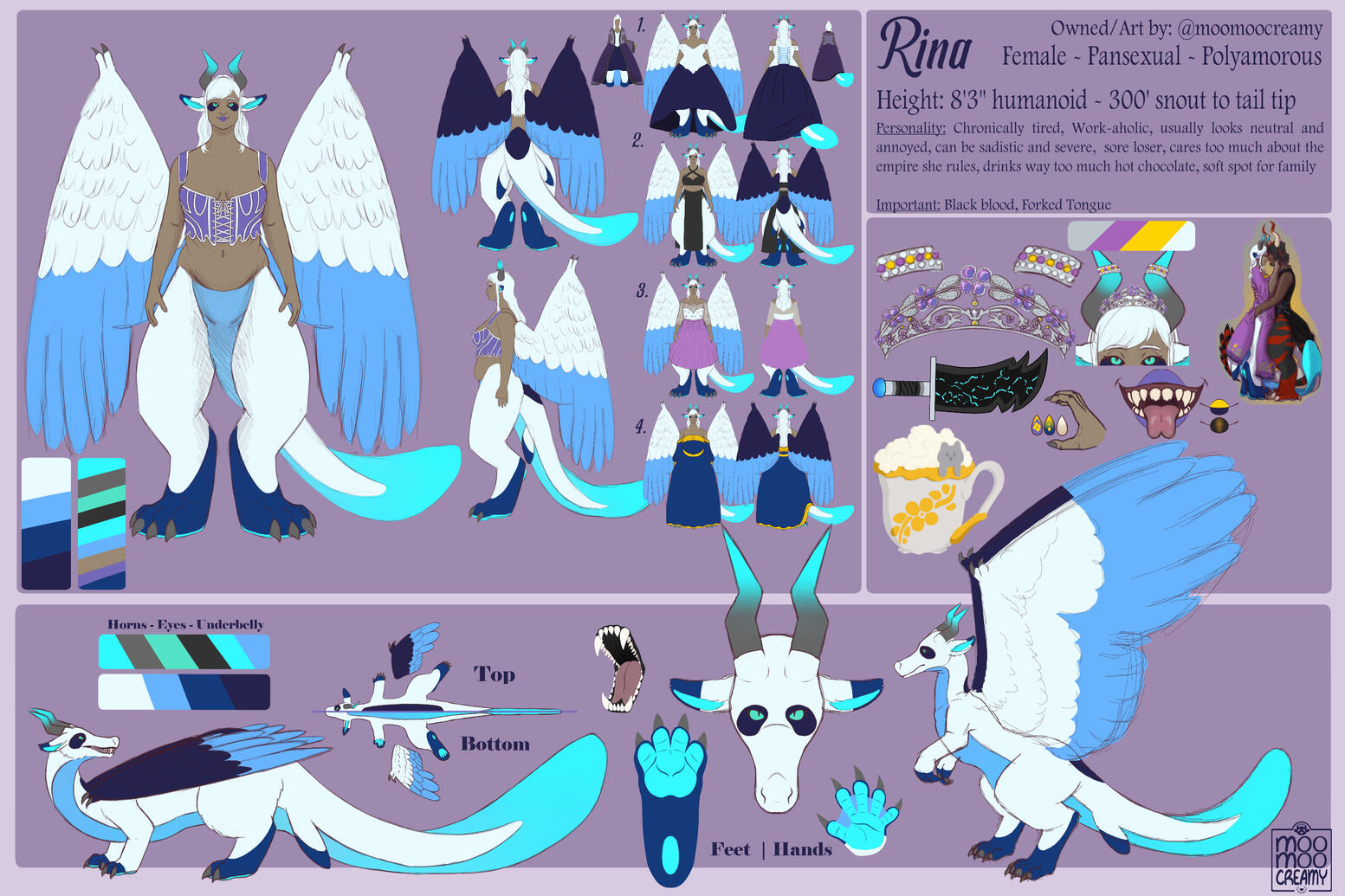 Rina Reference Sheet (OC)