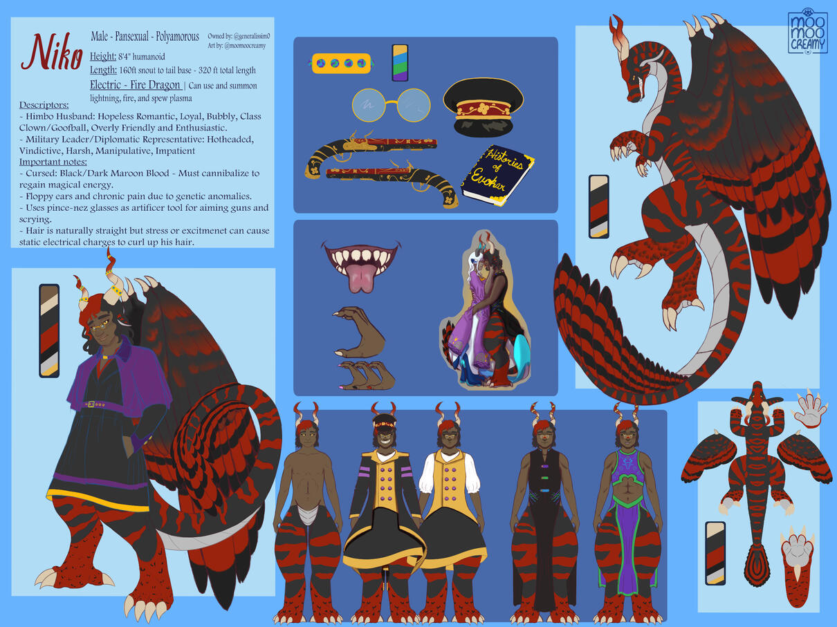 ⟡⟡Niko - Dragon (Electric/Fire) #6016051