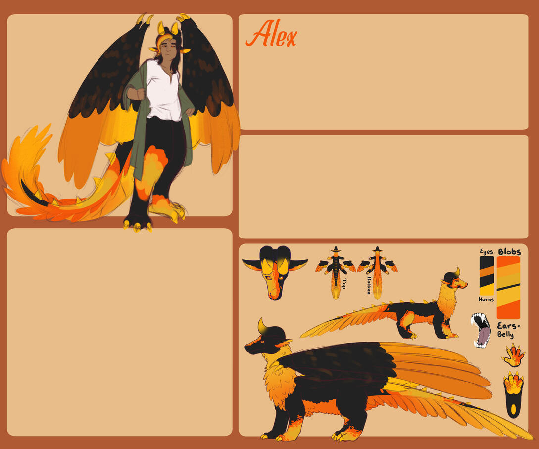 ⟡⟡⟡ Alex - Dragon (Lava) #1005135