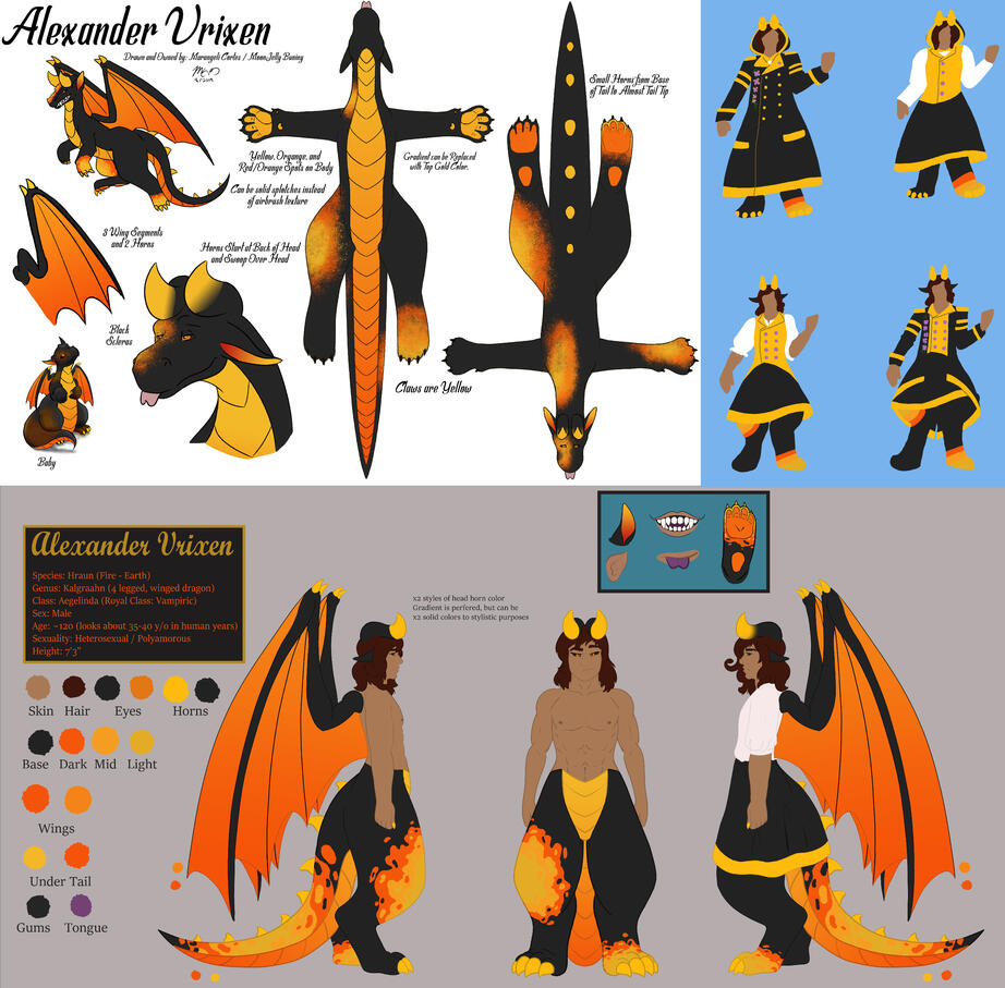 ⟡⟡⟡ Alex - Dragon (Lava) #1005135